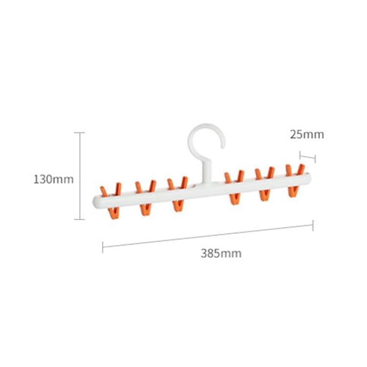 2 PCS LSAI07 360-Degree Rotation Anti-Entanglement Drying Rack