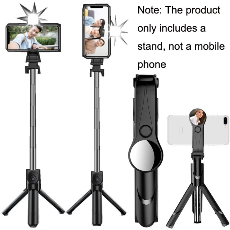 XT13S Live Beauty Bluetooth Tripod Selfie Stick(White)