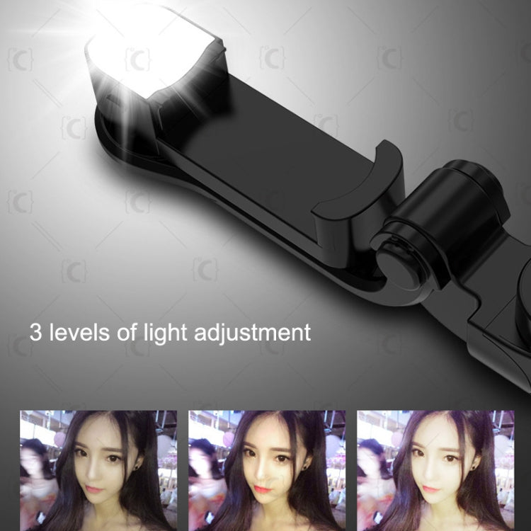 XT13S Live Beauty Bluetooth Tripod Selfie Stick(White)