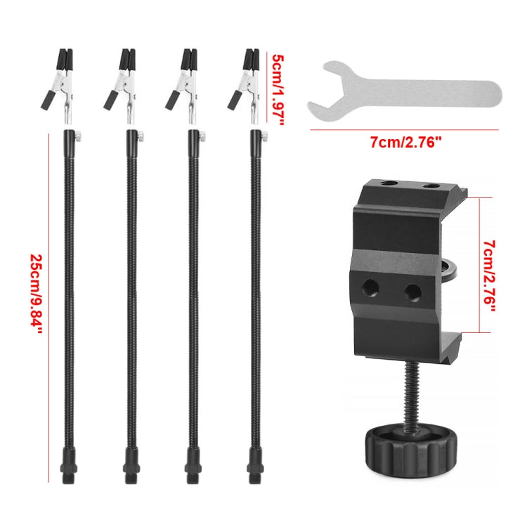 SN4B-SY2 Silver Four-Claw PCB Digital Repair Welding Station