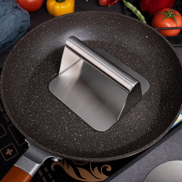 304 Stainless Steel Hamburger Manual Meat Press, Specification: Square