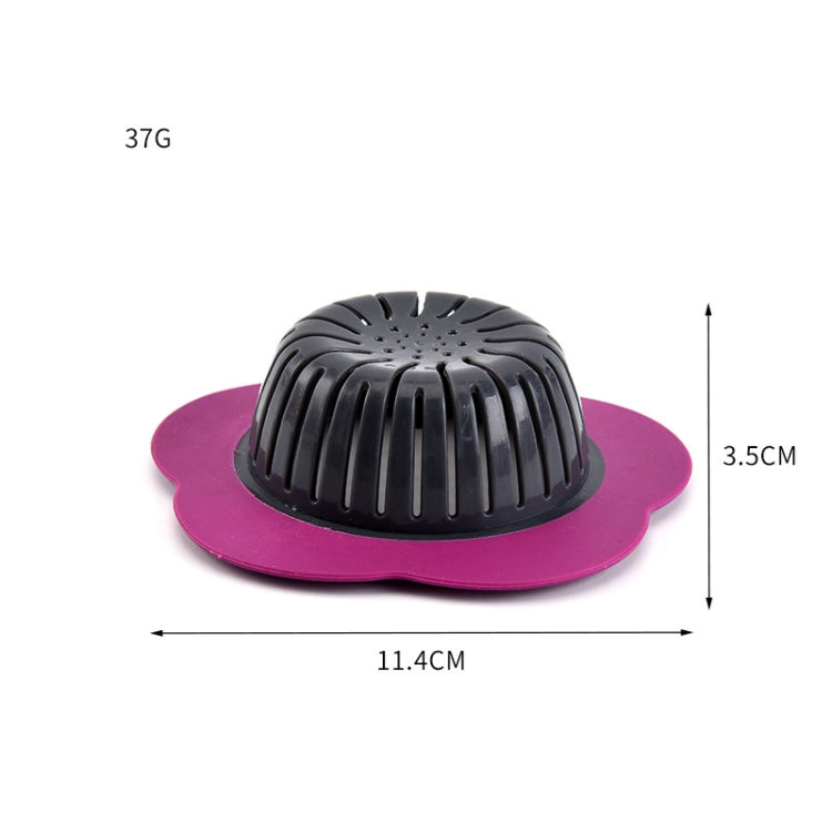 5 PCS Kitchen Tool Flower Sink Filter(Red)