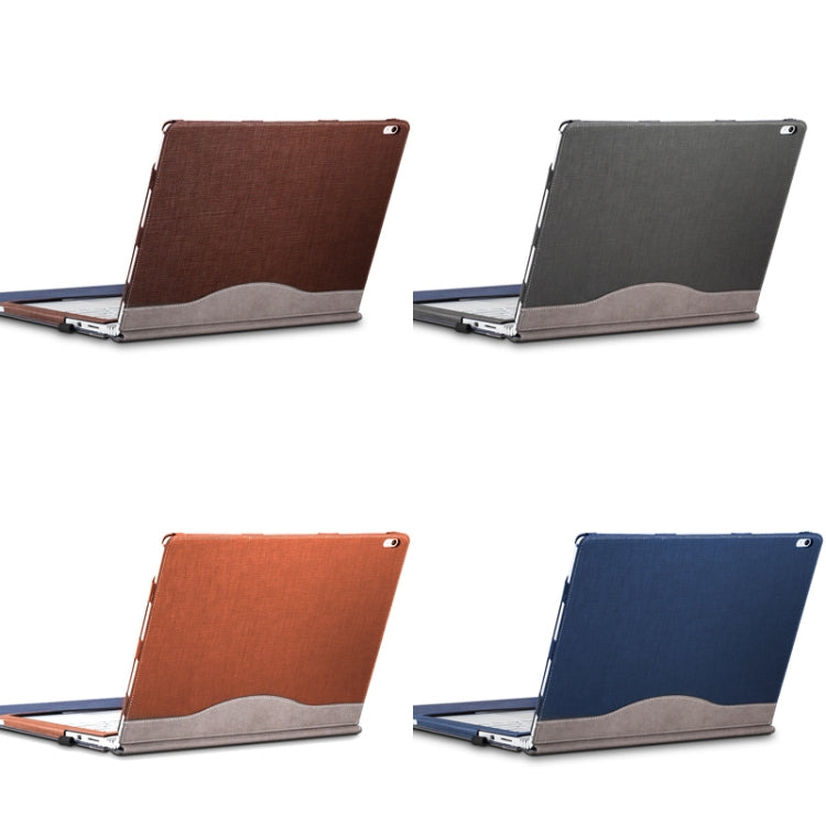 PU Leather Laptop Protective Sleeve For Microsoft Surface Book 2 15 inches