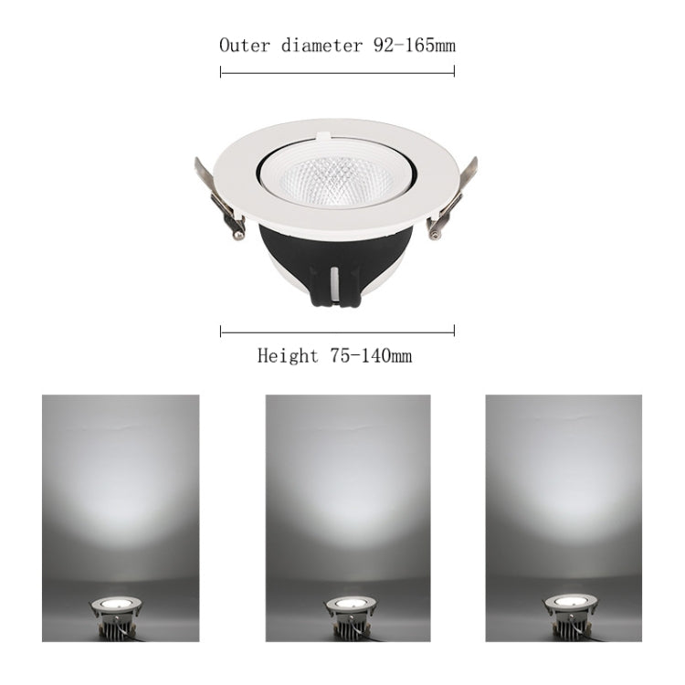 10w Cutout 80mm LED Full Spectrum Plant Growth Light