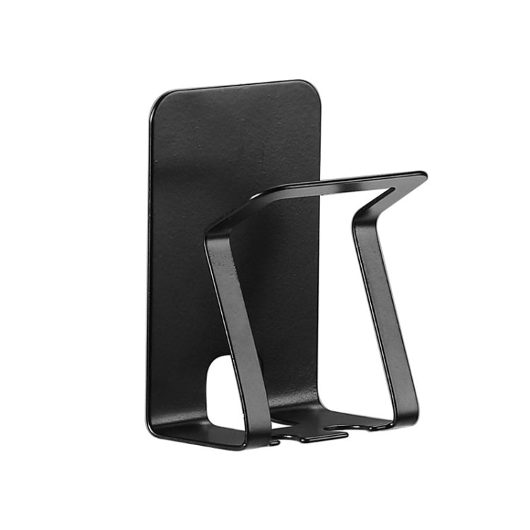 2 PCS 304 Stainless Steel Toothbrush Rack,Color: 1069 Black