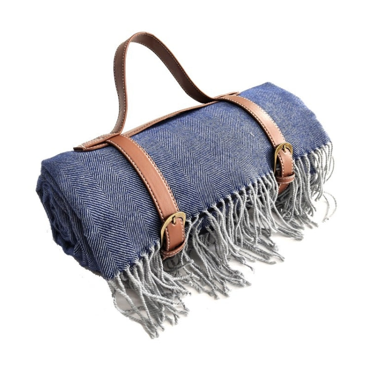 FWP Waterproof Thick Tassel Picnic Mat, Size: 200x150cm