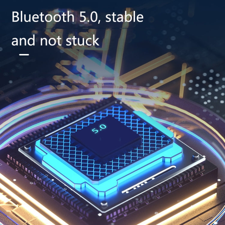 WH-J08 Home Portable Mini Bluetooth Speaker with Night Light Clock Style