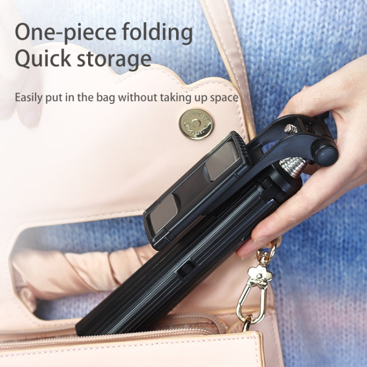 CYKE Folding Telescopic Mobile Phone Broadcast Stand Tripod, Specification: A31-0.8m (Without Light)