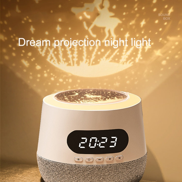 WH-J09 Bluetooth Speaker Projection Night Light with 1 Sheet Film