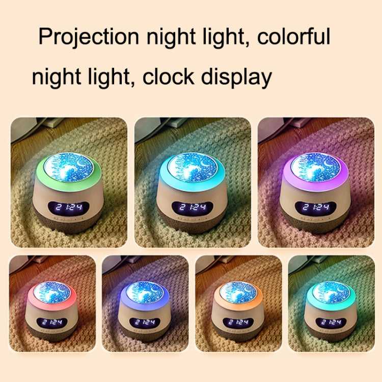 WH-J09 Bluetooth Speaker Projection Night Light with 6 Sheets Films