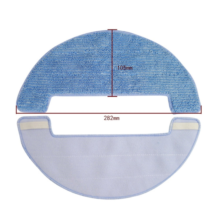 2 PCS Mop Pad Rag For ECOVACS DL35 CEN663 CEN550