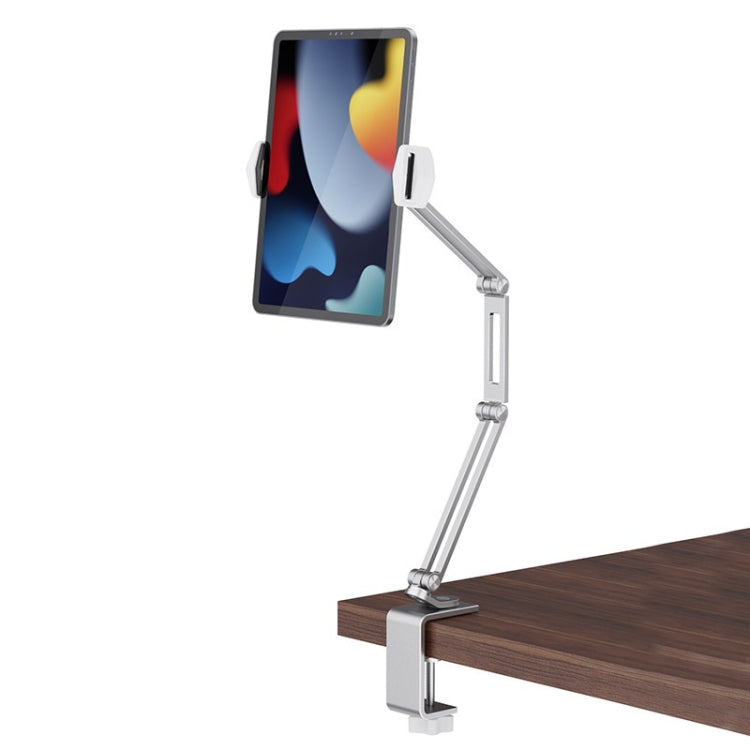 P60 Desktop Folding Mobile Phone Chuck Holder For 4-13 Inch Mobile Phone/Tablet