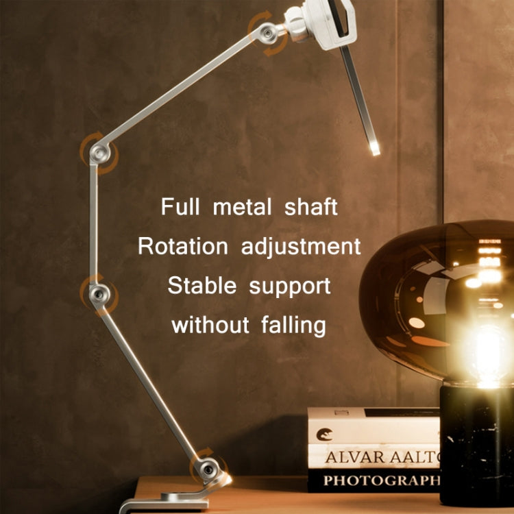 P60 Desktop Folding Mobile Phone Chuck Holder For 4-13 Inch Mobile Phone/Tablet