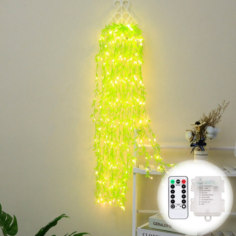 100 LEDs Simulation Planting Copper Wire Decorative Light, Spec:  Waterproof Battery Box+RC