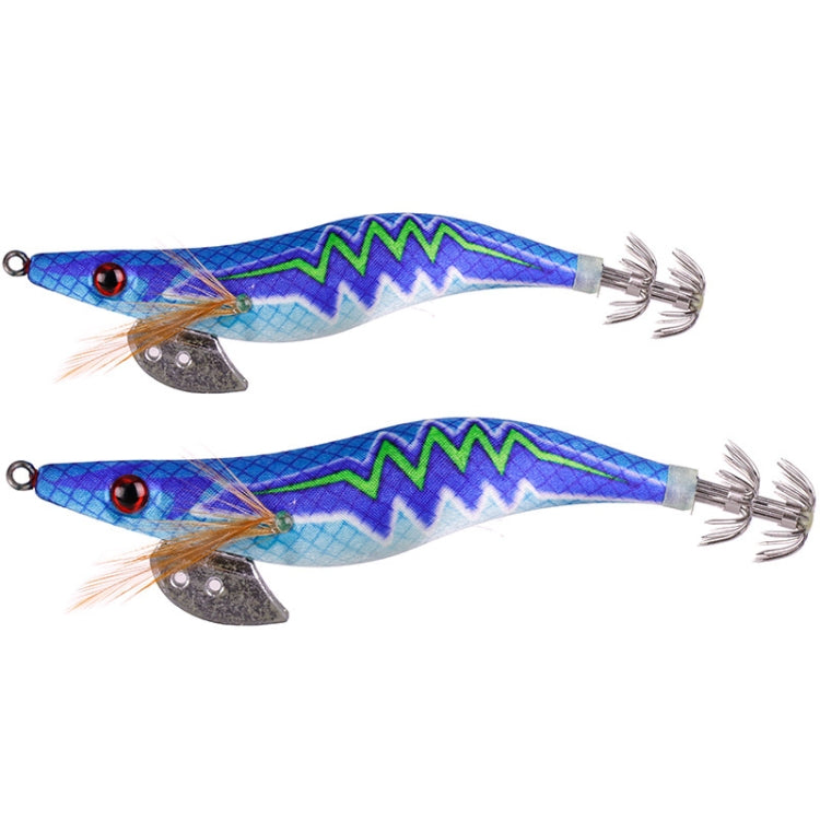 10 PCS / Box Night Lights Beaded Wood Shrimp Set, Color: 3.5