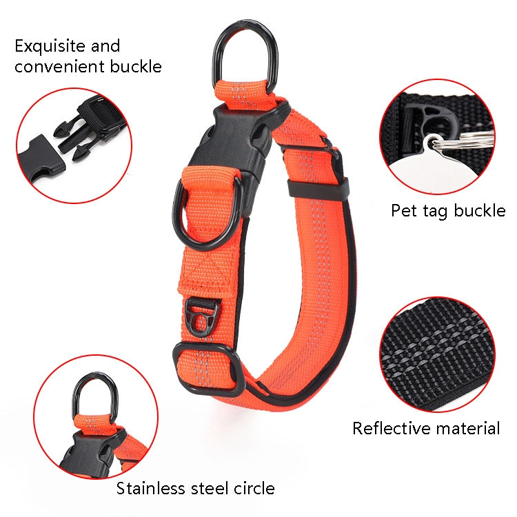 CW1100 Telescopic Dog Collar, Specification: XL 35-55cm