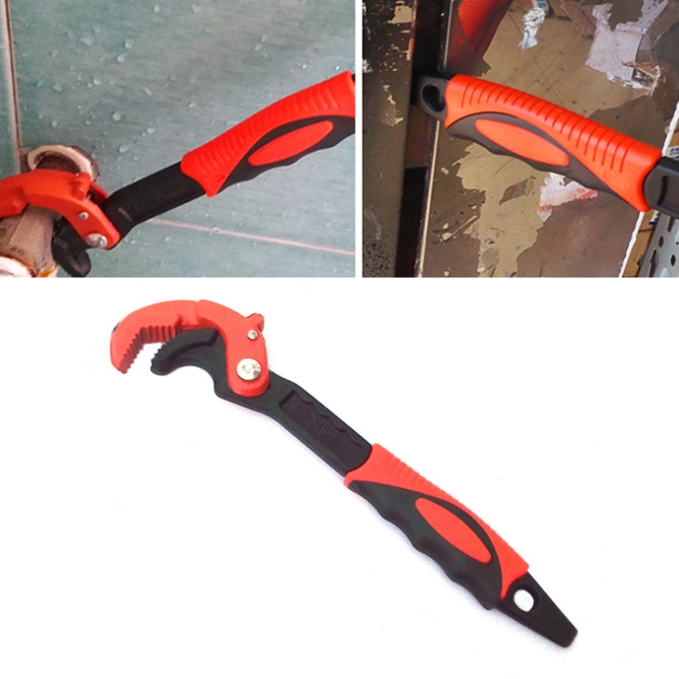 Quick Self-Locking Bathroom Wrench, Random Color Delivery, Specification:  14 Inch (30-60mm)
