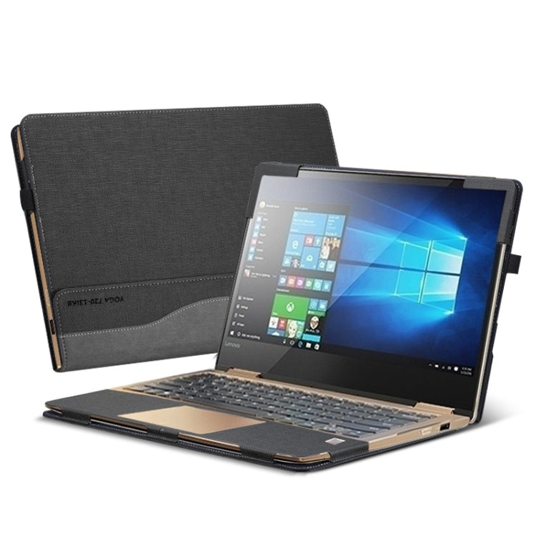 Laptop PU Leather Protective Case For Lenovo Yoga 730-13