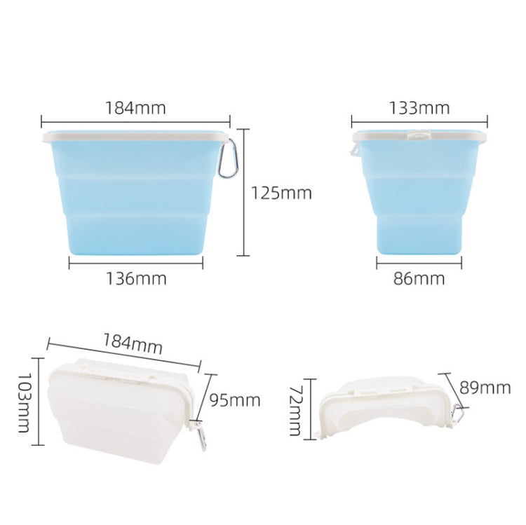 1500ml Silicone Fresh-Keeping Bag Can Be Heated By Microwave