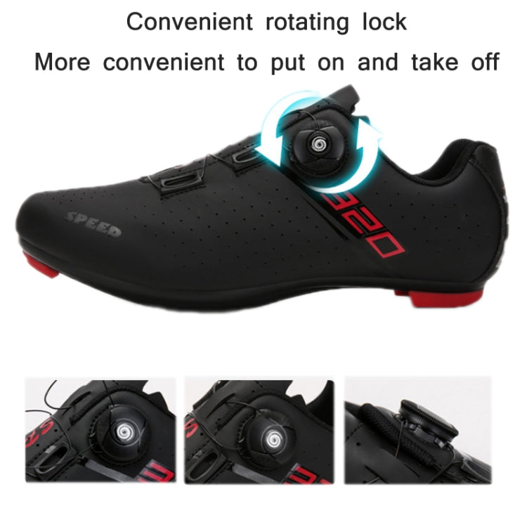 L88 Bicycle Road Riding Power-Assisted Hard-Soled Shoes, Size: 40