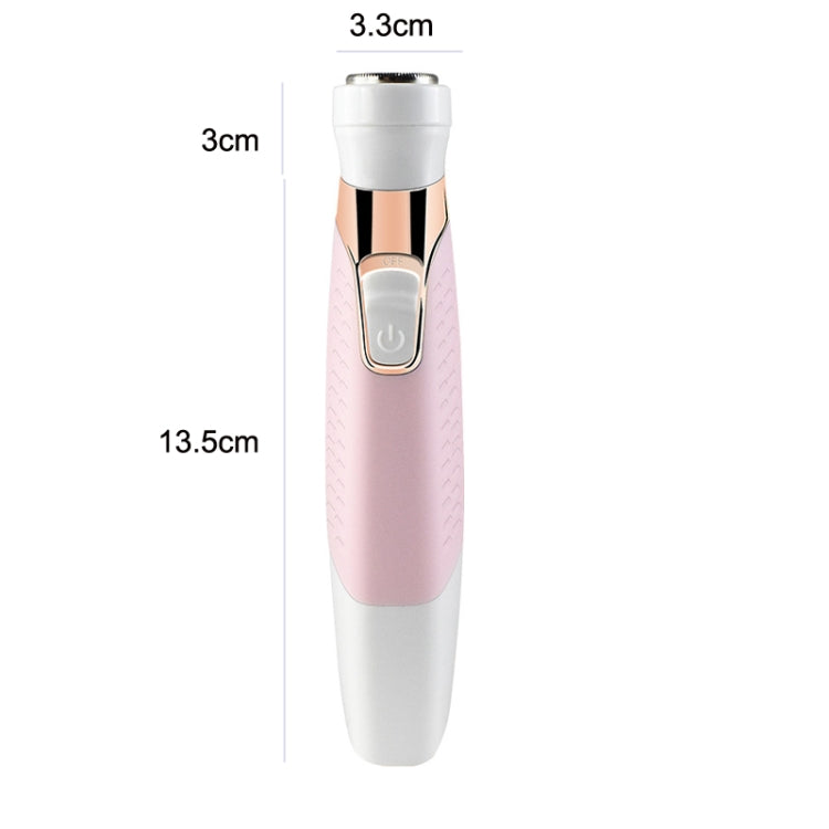 XD-850A USB Nose Hair Trimmer Shaver(Pink White)