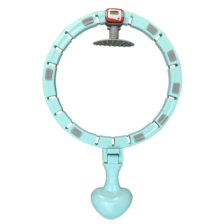Smart Counting Adjustable Fitness Circles with Heart-shaped Weighting Block