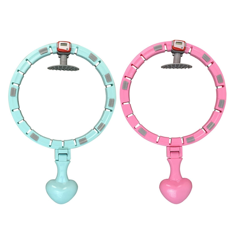 Smart Counting Adjustable Fitness Circles with Heart-shaped Weighting Block