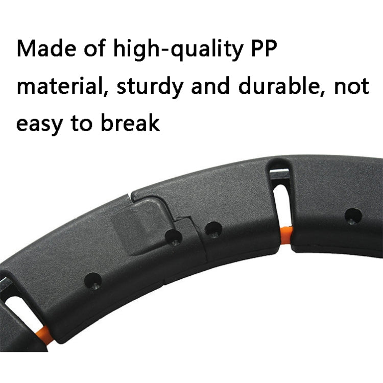 Smart Counting Adjustable Fitness Circles with Heart-shaped Weighting Block