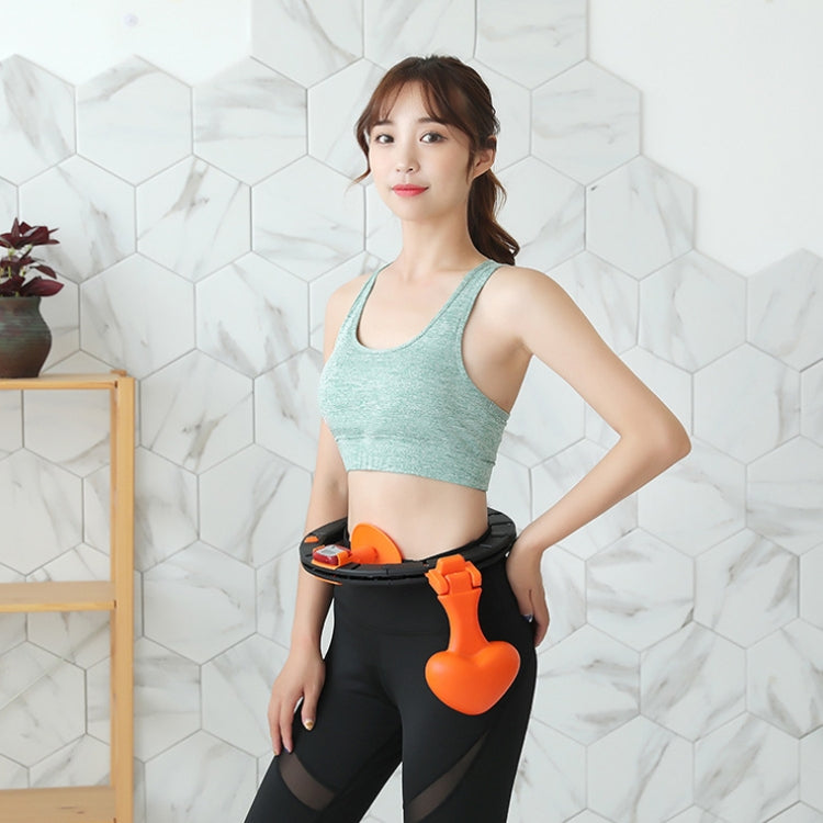 Smart Counting Adjustable Fitness Circles with Heart-shaped Weighting Block
