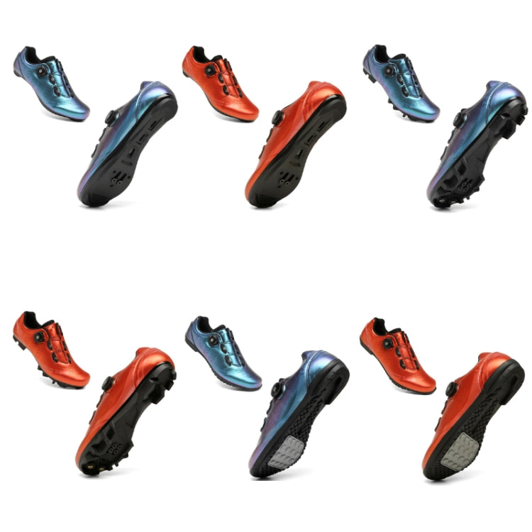 A35 Riding-Assisted Dazzle Color Bicycle Shoes, Size: 45