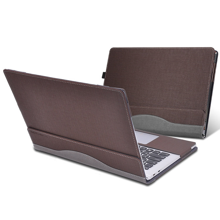 13.9 inch PU Leather Laptop Protective Cover For Lenovo Yoga 5 Pro /  Yoga 910
