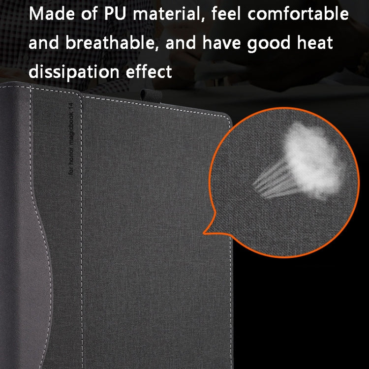PU Leather Laptop Protective Case For Huawei Honor MagicBook