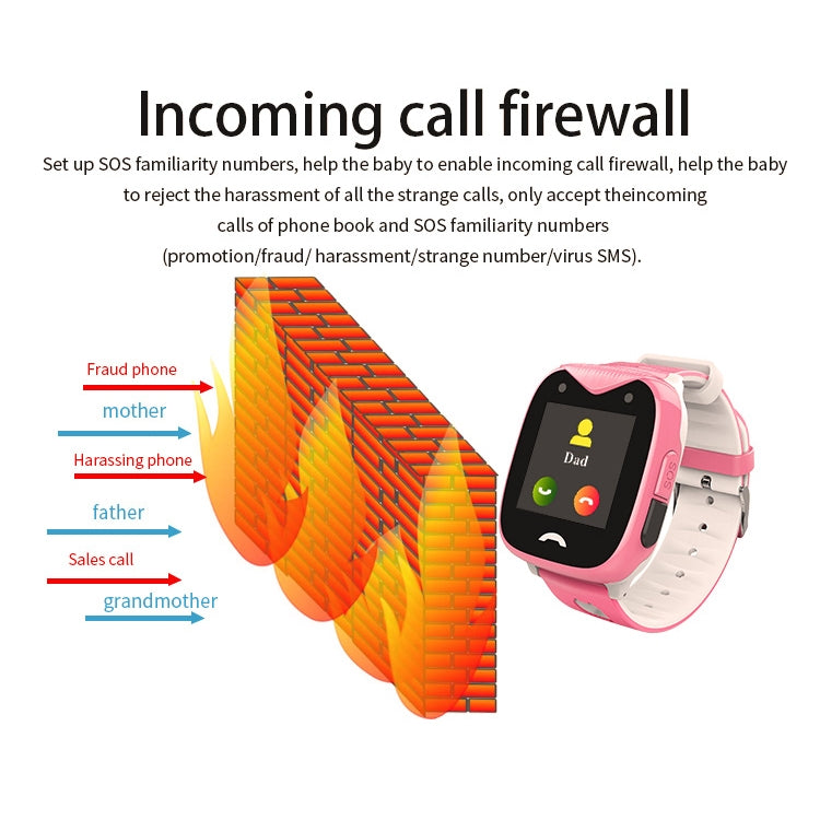 D8 Clear Call Children Phone Watch