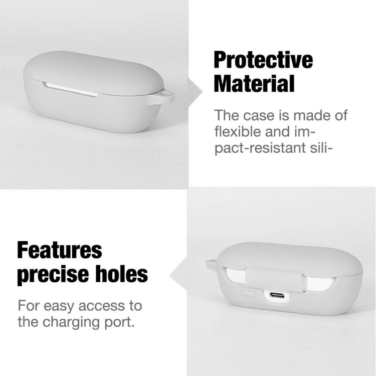 2 PCS GS0021 Silicone Case with Hook For OnePlus Buds Z2