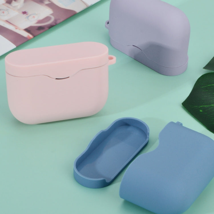 2 PCS GS014 Earphone Silicone Protective Cover With Hook For Sony WF-1000XM3