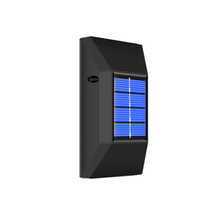 Outdoor Decorative Waterproof Solar Wall Light, Spec: 6 LEDs White Light