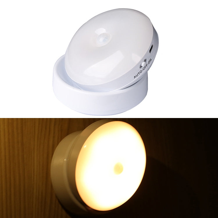 DMK-6PL Kitchen Cabinet Body Infrared Sensing Lamp, Style: Rotate Charging