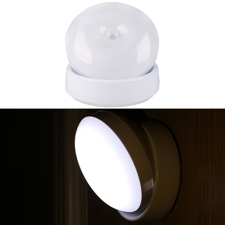 DMK-6PL Kitchen Cabinet Body Infrared Sensing Lamp, Style: Rotate Battery