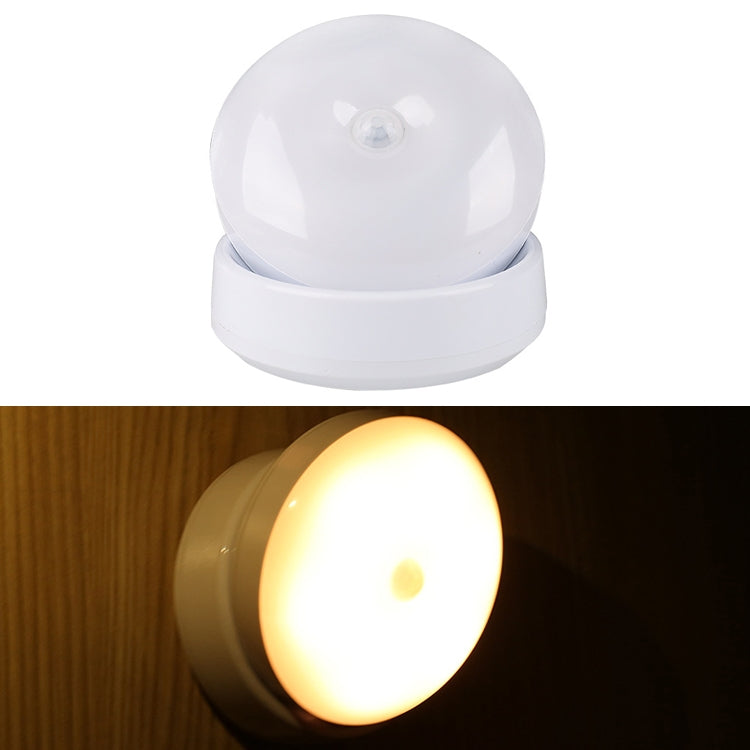 DMK-6PL Kitchen Cabinet Body Infrared Sensing Lamp, Style: Rotate Battery