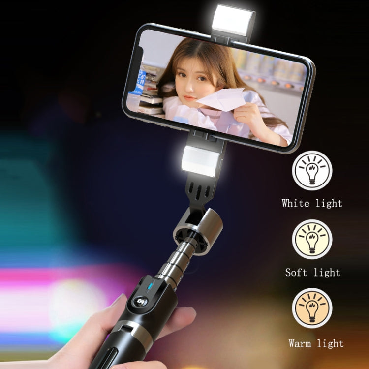 Mobile Phone Tripod Bluetooth Remote Control Live Selfie Stick, Specification: P96D2 Double Light