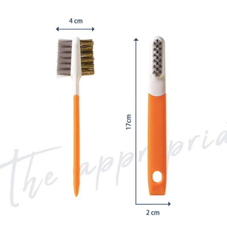 3 PCS Multifunctional Gas Stove Cleaning Brush And Rust Removing Wire Brush(Random Color Delivery)