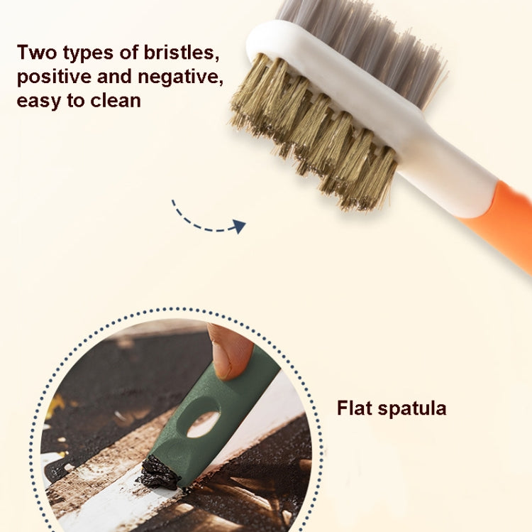 3 PCS Multifunctional Gas Stove Cleaning Brush And Rust Removing Wire Brush(Random Color Delivery)