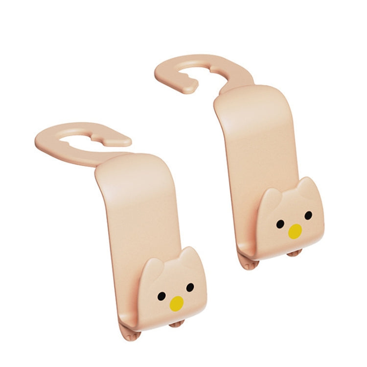 5 Sets Cartoon Car Hook Seat Upholstery Hook