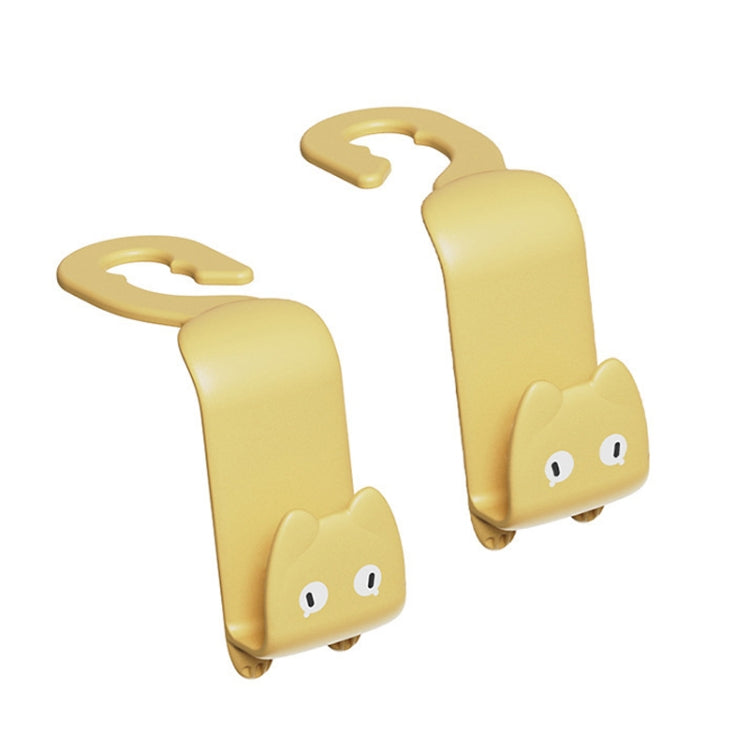 5 Sets Cartoon Car Hook Seat Upholstery Hook