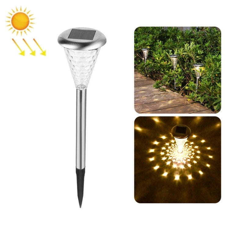 2 PCS XS20252 Outdoor Courtyard Solar Waterproof Lawn Light