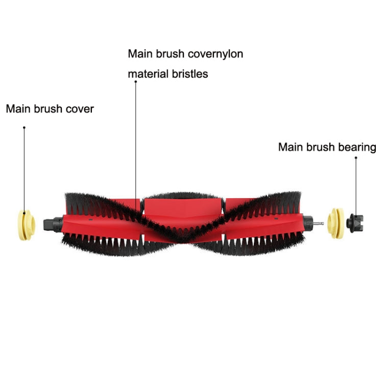 Main Brush Sweeper Accessories For Stone S50 / T6 / T7 / S5 / S6 / S5AMX