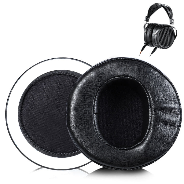 1 Pair Sponge Earphone Cover For Audeze LCD2/LCD3/LCD4K/LCDXC/MX4, Color: Black Lambskin