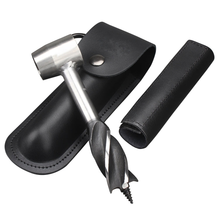 Outdoor Survival Punch Drill Bit Tool Set