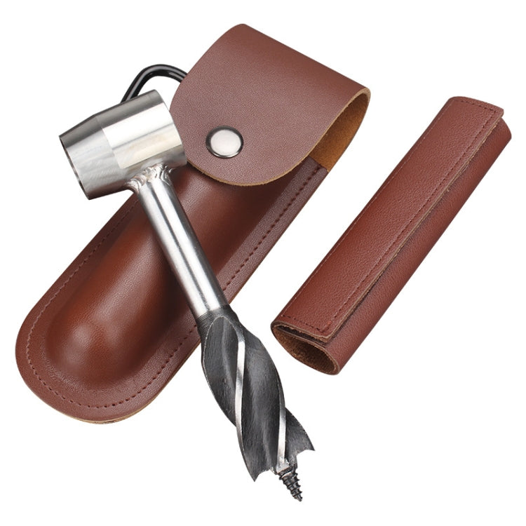 Outdoor Survival Punch Drill Bit Tool Set