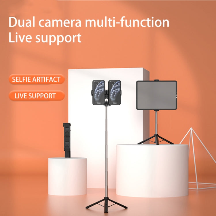 A32 160cm Mobile Phone Bluetooth Selfie Stick Telescopic Dual Position Tripod